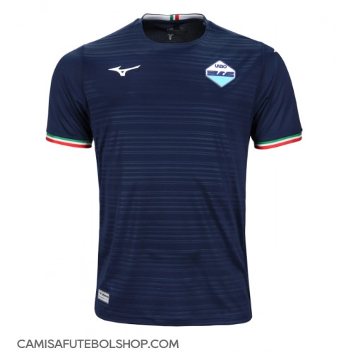 Camisa de time de futebol Lazio Replicas 2º Equipamento 2023-24 Manga Curta